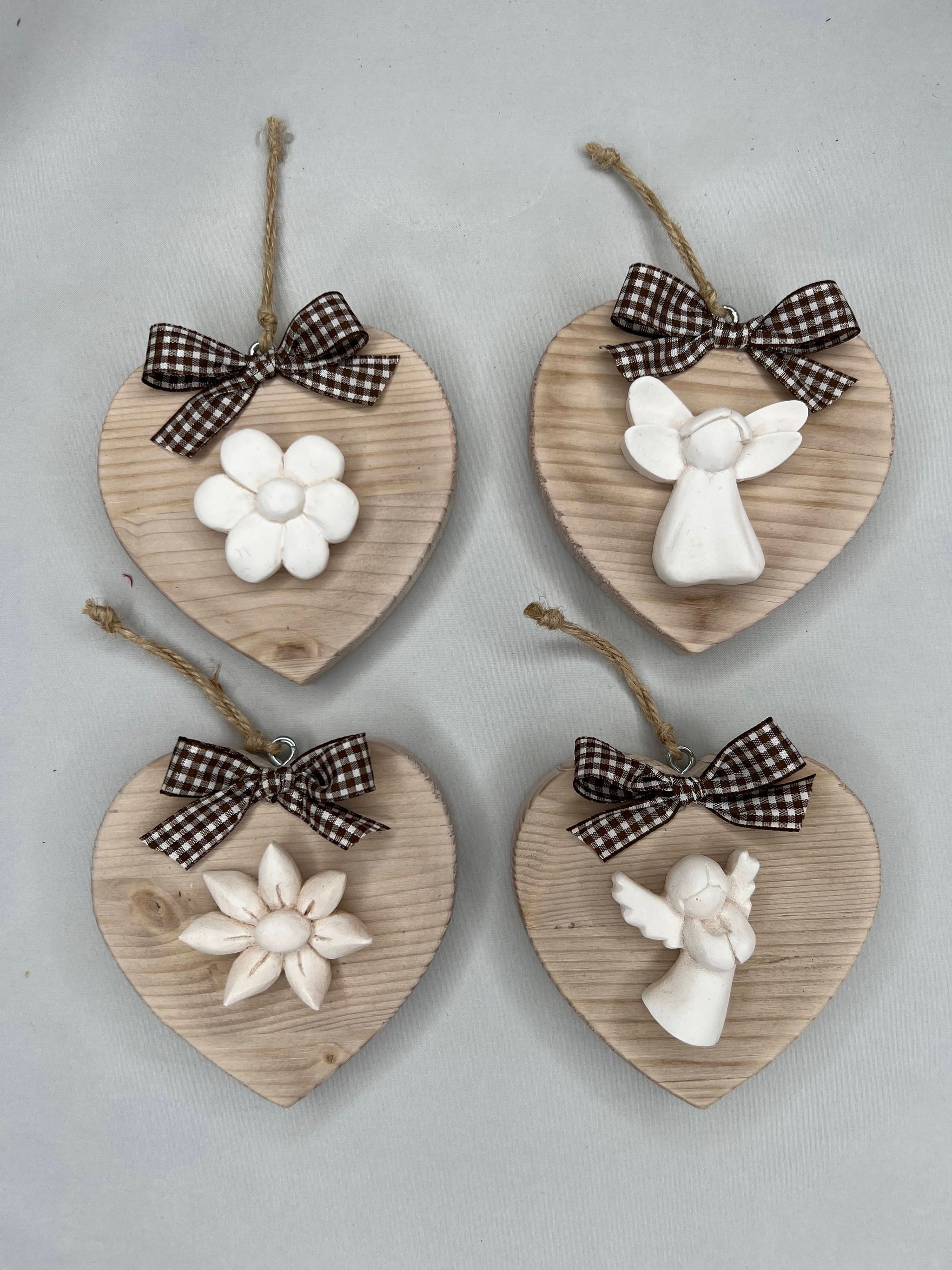 510 Cuori In Legno Per Decorazioni - Diverse Dimensioni E Stili, Per Matrimoni E Fai Da Te